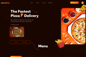Сайт пиццерии