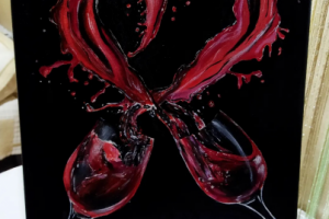 Картина акрилом