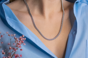 Создание карточки для сайта ювелирного магазина (на модели)