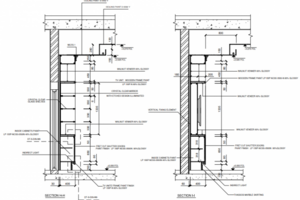 Чертеж гостиной, AutoCad