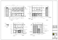Чертёж кухонного гарнитура