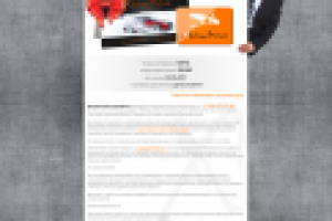 Дизайн e-mail письма Extrim Drive