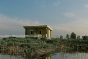 Визуализация деревянных срубов, бань