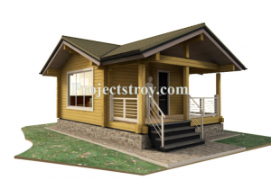 Проект бани из бруса