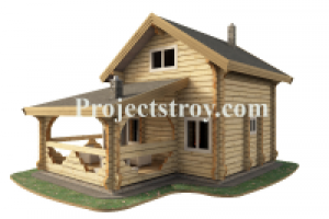 Проектирование бани из лафета