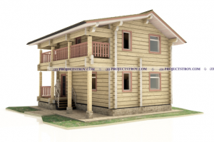 Дом из лафета