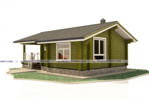 Баня из профилированного бруса