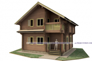 Дом из профилированного бруса