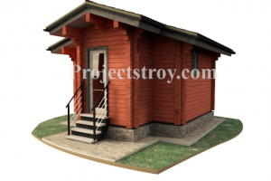 Проект бани из клееного бруса
