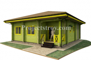 Проект одноэтажного дома