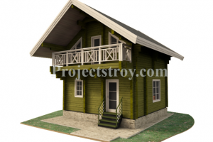 Баня из бруса 6 на 6 м