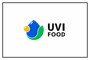 Логотип для сервиса по доставке еды uvi food