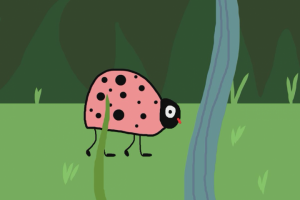 Веселая букашка