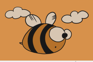 Летящая пчелка