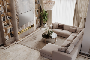 Интерьер дома. Элегантность неоклассики