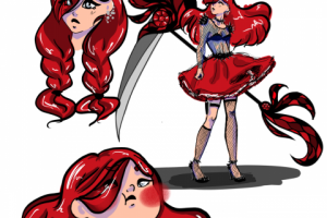 красный шинигами