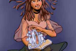 стилизованный портрет