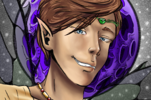 стилизованный портрет