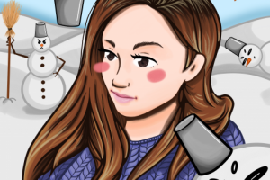 стилизованный портрет