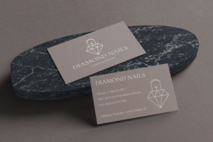 Визитка для студии маникюра