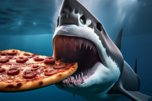 Пицца-зверский аппетит