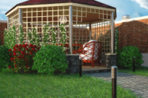 беседка на участке