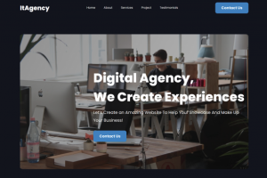 LandingPage "ItAgency"
