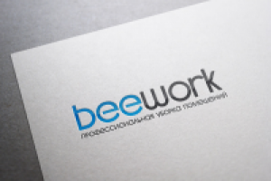 Логотип клининговой компании Beework