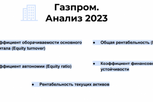 Презентация по бизнес статистике "Газпрома"