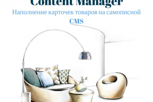 Перенос карточек товаров мебели на самописную CMS