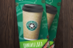 Раздаточные листовки для Coffee Stark
