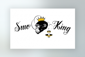 "Smo-King shop" логотип кальянной продукции
