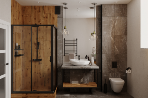 Визуализация интерьера ванной