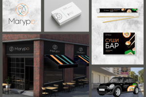 Айдентика для суши-бара