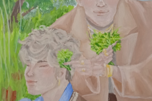 Пример арта на бумаге