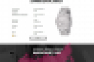 Верстка сайта "наручные женские часы Michael Kors"