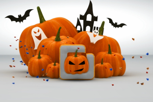 Хеллоуин заставка для ТВ канала