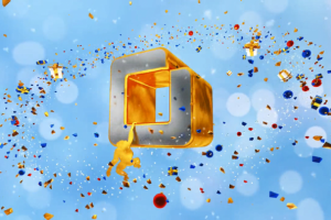 Новогодняя заставка для ТВ канала