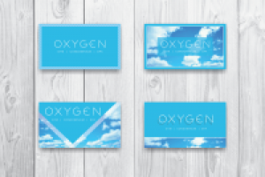 визитка OXYGEN