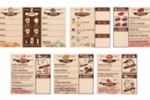 Меню борды для кафе