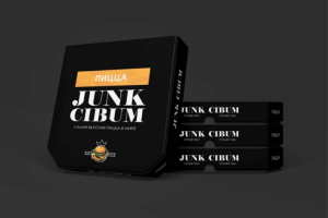 Большая коробка пиццы JUNK CIBUM