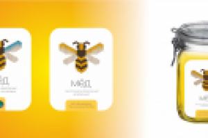 Этикетка "Мёд"