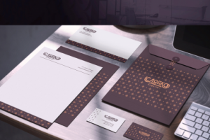 Фирменный стиль для кафе Слойка