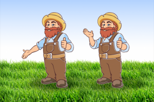 Иллюстрация персонаж Фермер