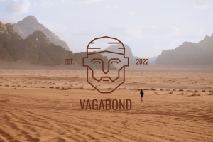 Vagabond cafe логотип для странников (Израиль)