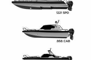Отрисовка лодок и катеров на сайт