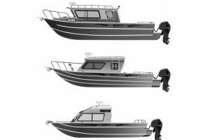 Отрисовка лодок и катеров на сайт