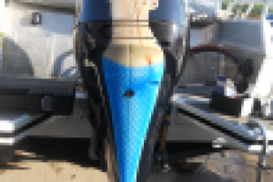 Аэрография лодочного мотора