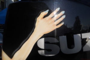 Аэрография на лодочном моторе