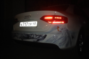 Аэрография горы. под лаком